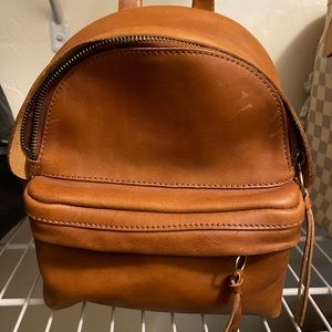 Madewell mini lorimer backpack